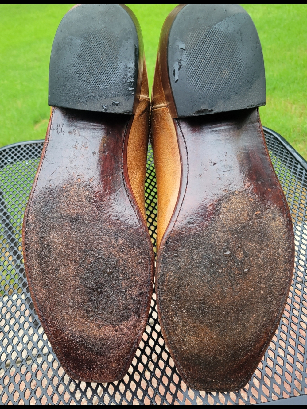 Lucchese Tan Mad Dog Goat Leather Dallas Cowboy Edition Cowboy Boots - Picture 6 of 6
